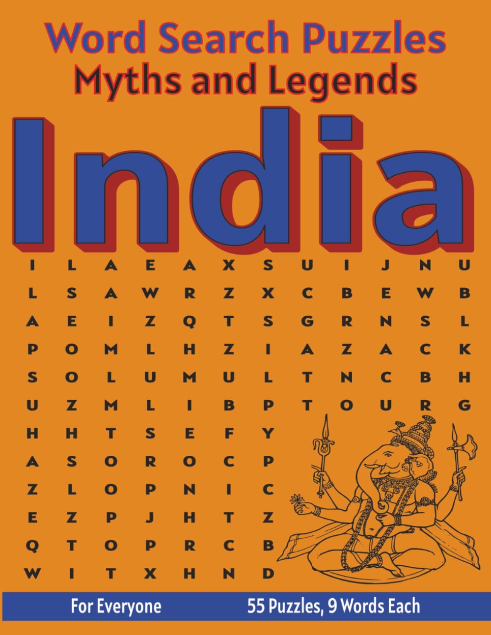 India Myths and Legends - Word Search Puzzles: Screen-Free Puzzles for Mental Fitness, Relaxation and Fun (Word Searches - Myths and Legends)