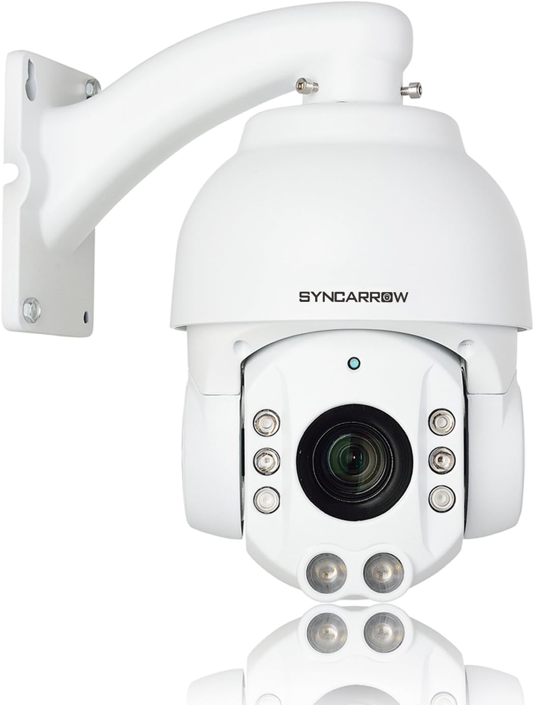 4" AHD 1080P HD 2.0 Megapixel, 22x Optical Zoom, 200 Deg/s High Speed PTZ, 260ft (80M) IR Distance, IP66 Weatherproof Outdoor Security Dome Camera (D-4H20)