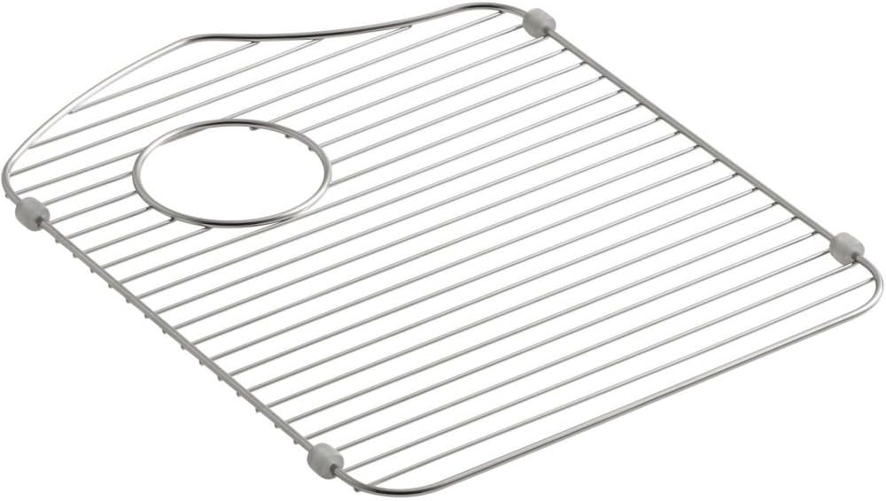 KOHLER Octave Left-Hand Sink Rack for Octave K-3842 and K-3843 Sinks, Stainless Steel