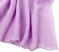 Vista 6 de EQSJIU Leotardos de ballet para niñas con falda extraíble, combo de manga con volantes y lazo