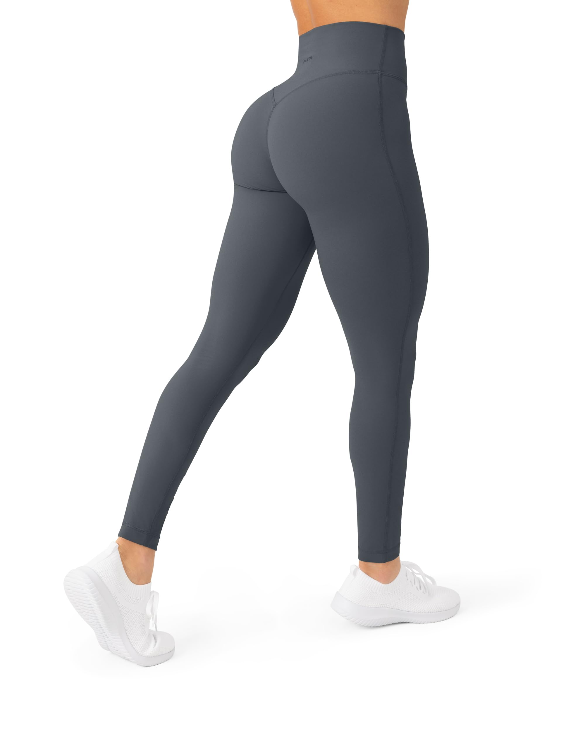 PAVOI ACTIVE Buttery Soft Workout Leggings for Women - High Waisted No Front Seam Gym Leggings Yoga Pants - FlexFlow