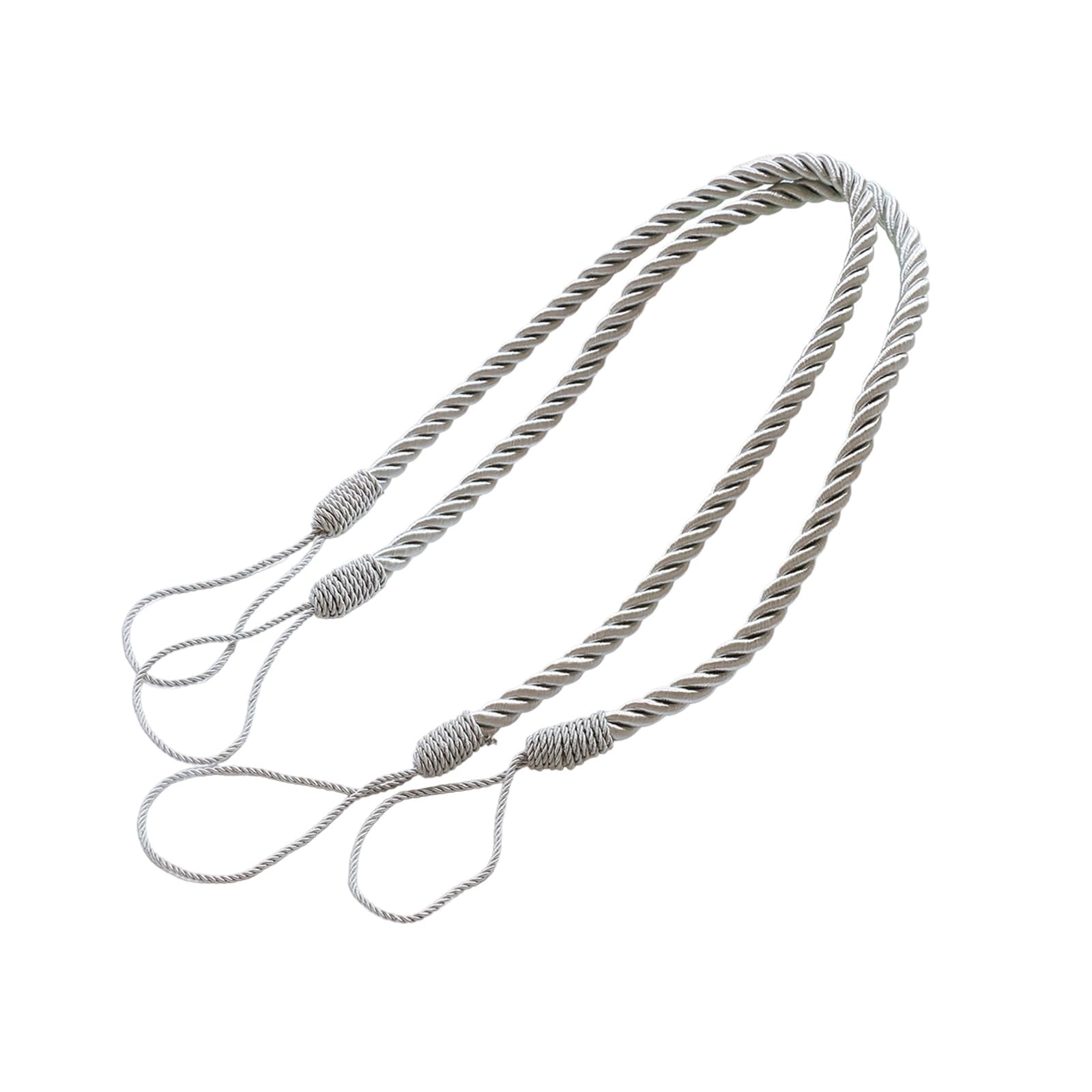 Curtain Rope for Home Decoration Sturdy Polyester Materials Multipurpose Designs Quick Adjust Window Dressing Strap