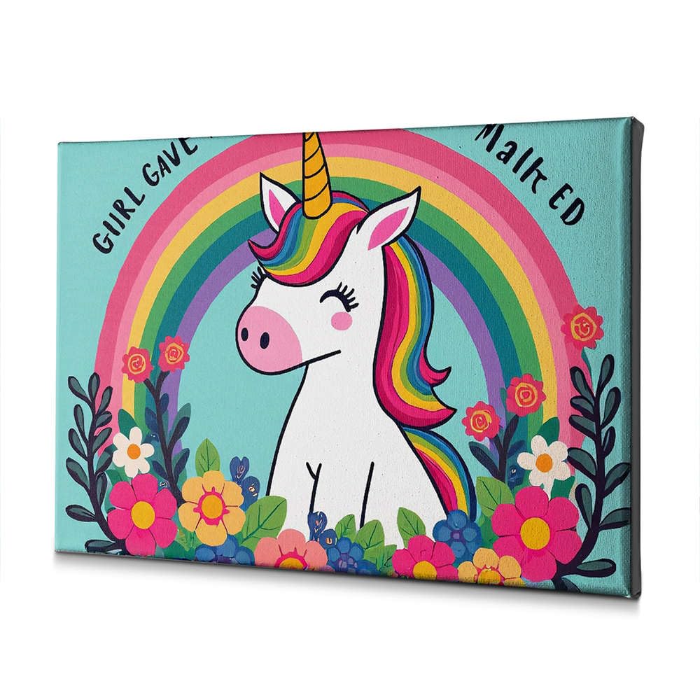 Décoration de Pâques licorne pour égayer un salon sombre
