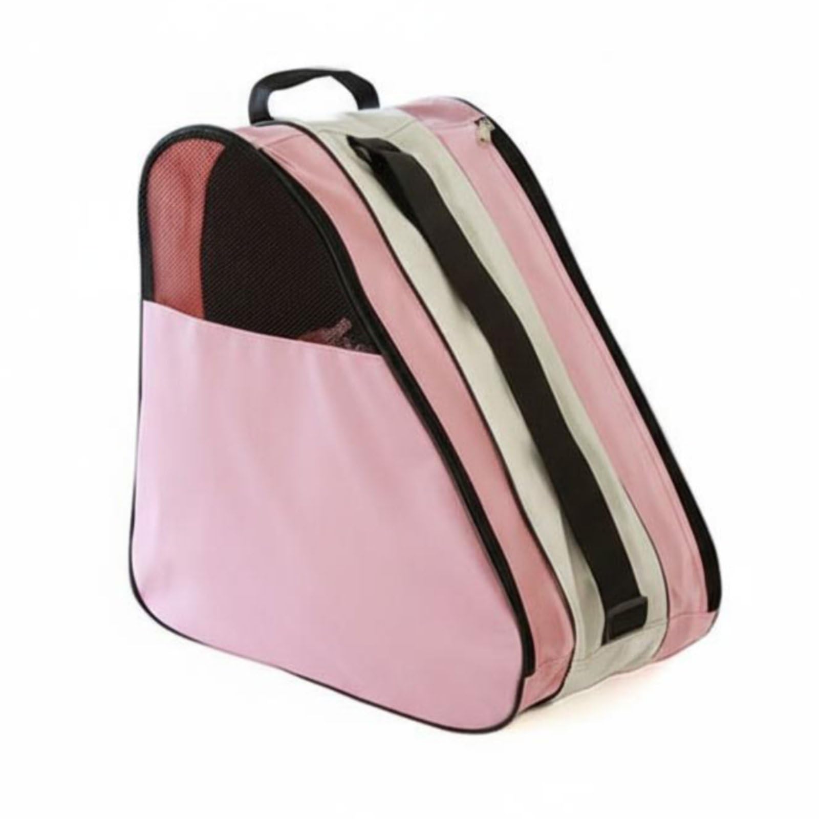 Skating-Schuh Tasche Schlittschuhtasche, Dreischichtige Verdickte Rollschuhtasche Rosa