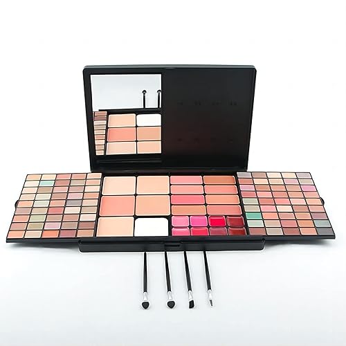 Kit de regalo de maquillaje profesional multiuno para mujeres, kit de regalo de maquillaje de 112 colores para mujeres, sombra de ojos mate de 90
