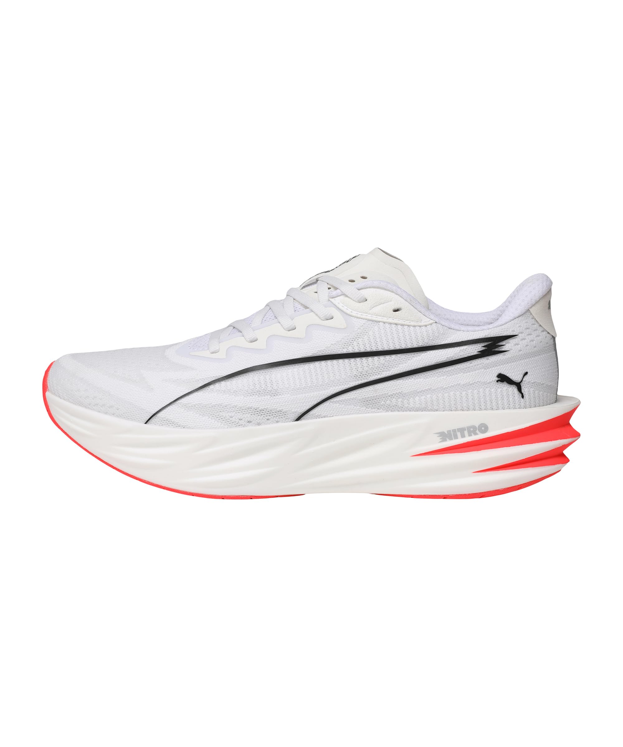 [プーマ] ランニングシューズ ディヴィエイト ピュア ニトロ 313904 メンズ PUMA White-Ultra Red-Silver 26.0 cm