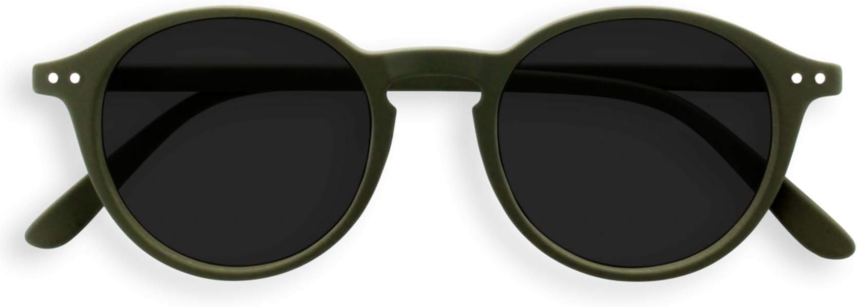 IZIPIZIShape D Sunglasses, Khaki Green Lenses, One Size