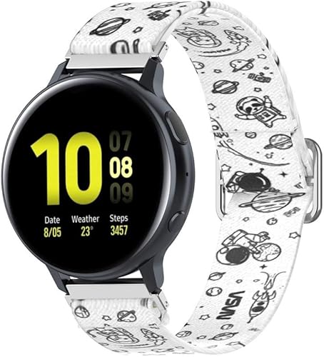Miniatura 2 de HUABAO Correa de reloj de 0.866in compatible con Samsung Gear S3Garmin Vivoactive 4ticwatch PRO3ticwatch S2ticwatch proFossil Gen 5 CarlylePolar