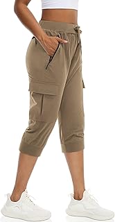 Khaki capri trousers Clearance