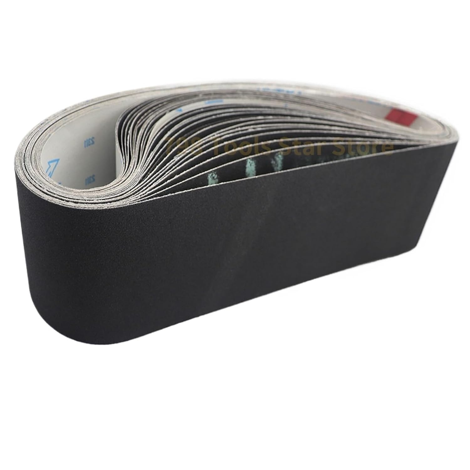 Nastro abrasivo Nastro abrasivo 7 pezzi 915x100mm al carburo di silicio, P60-1000 flessibile a doppio uso asciutto e bagnato for metallo Legno Rame Alluminio(7PC 150 Grit)