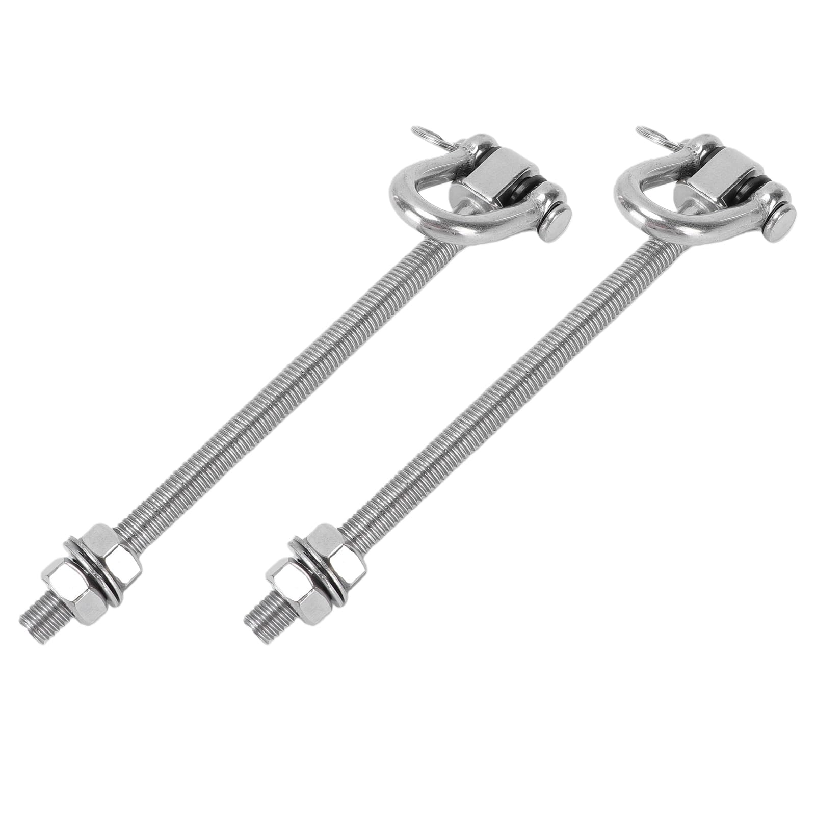 Ejoyous Perchas Oscilantes, Gancho Oscilante de Acero Inoxidable con Rodamientos, Carga de 1500 Libras para Hamacas y Columpios de Yoga