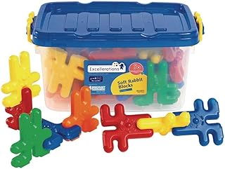Excellerations Soft Rabbit Blocks - 36 Pieces (Item # Rabbits)