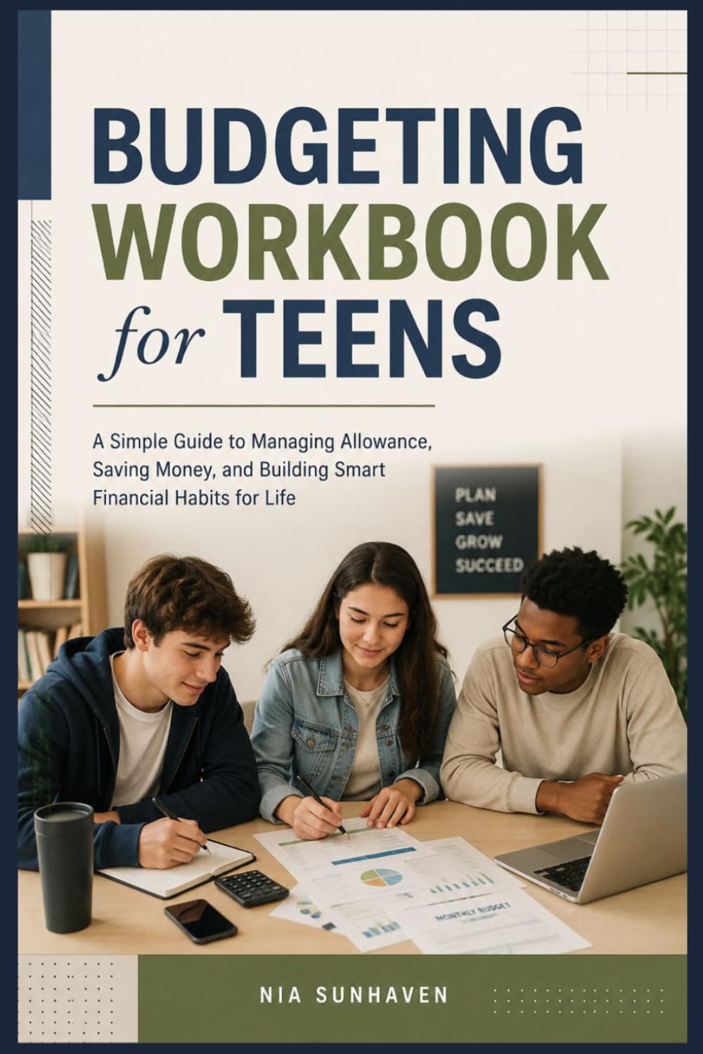 Budgeting Workbook for Teens: A Simple Guide to Managing Allowance, Saving Money, and Building Smart Financial Habits for Life