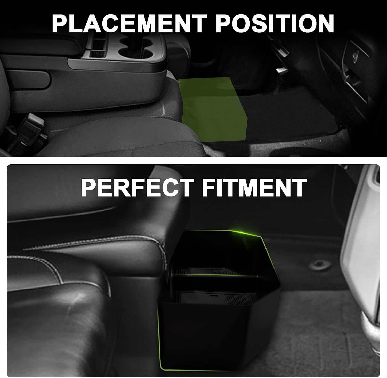Muslogy Console Organizer for 2014-2018 Silverado/Sierra 1500, Bench Seat image 5