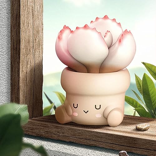 Miniatura 6 de Hugging Succulents Series - Caja ciega de juguetes para niñas, figuras lindas, modelo de acción, regalo de cumpleaños, bolsa ciega de colección