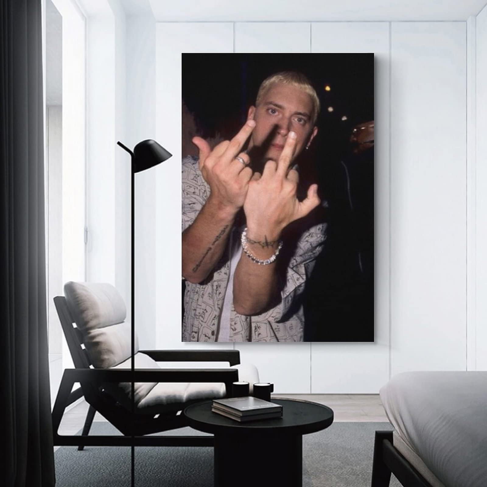 Amazon.co.jp: エミネム キャンバス アート ポスター プリント