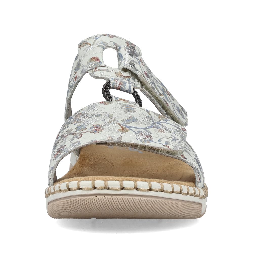 Rieker Damen Keilsandalen 66292, Frauen Sandalen
