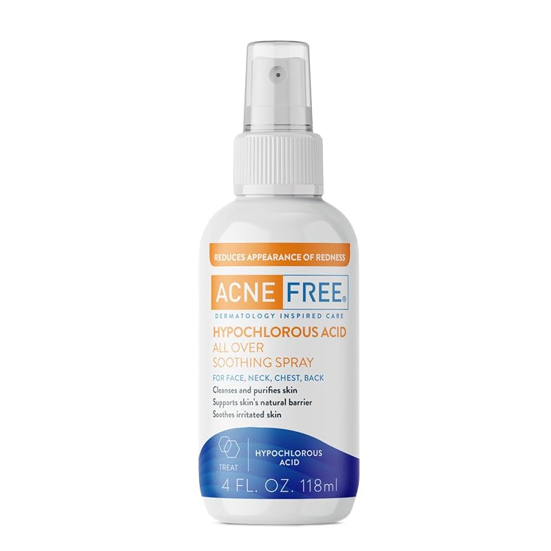 AcneFree Bruma Facial com Ácido Hipocloroso, 120 mL