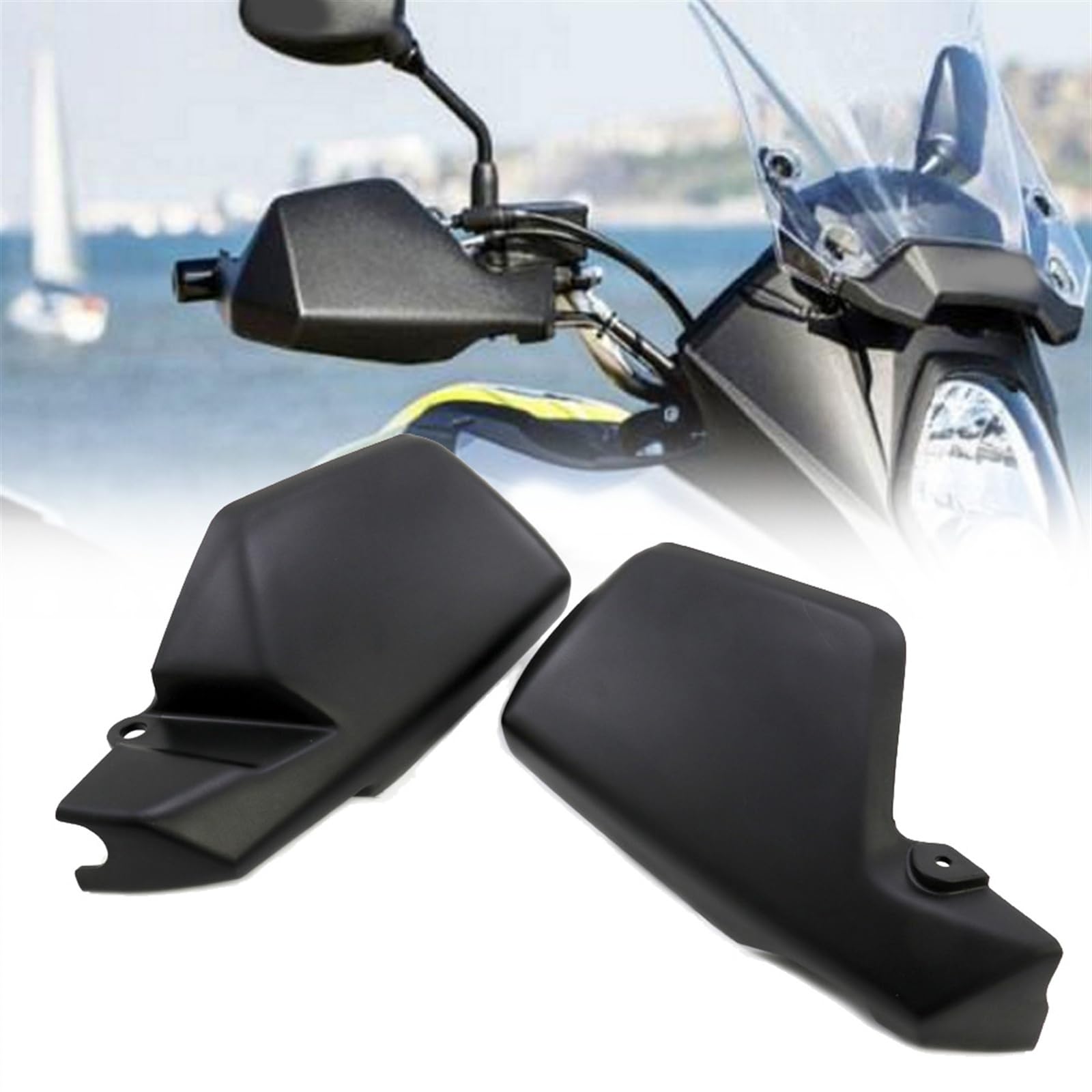 Garde-Main Pour Suzuki V-Strom DL650 2004-2022 - Protection Guidon Moto - Noir