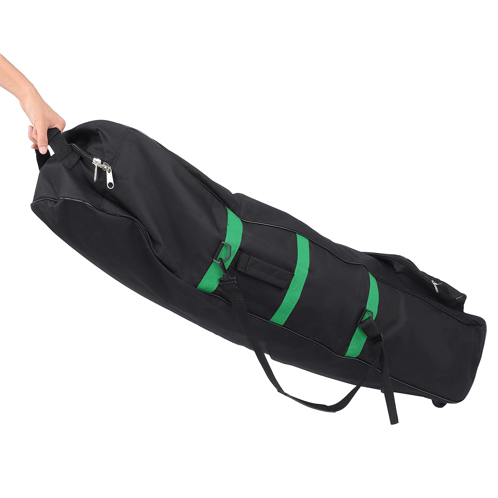 Bolsa de Viaje para Golf, Bolsa de Aviación con Ruedas, Plegable 600D Oxford, Funda para Palos de Golf, Bolsa de Almacenamiento, Bolsa de Transporte