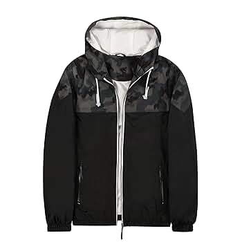 ジャケット・アウター RAINMAKER SHADOW STRIPE HOODED COAT VTG SailMaker Outerwear Rain Hooded Jacket Green Lined