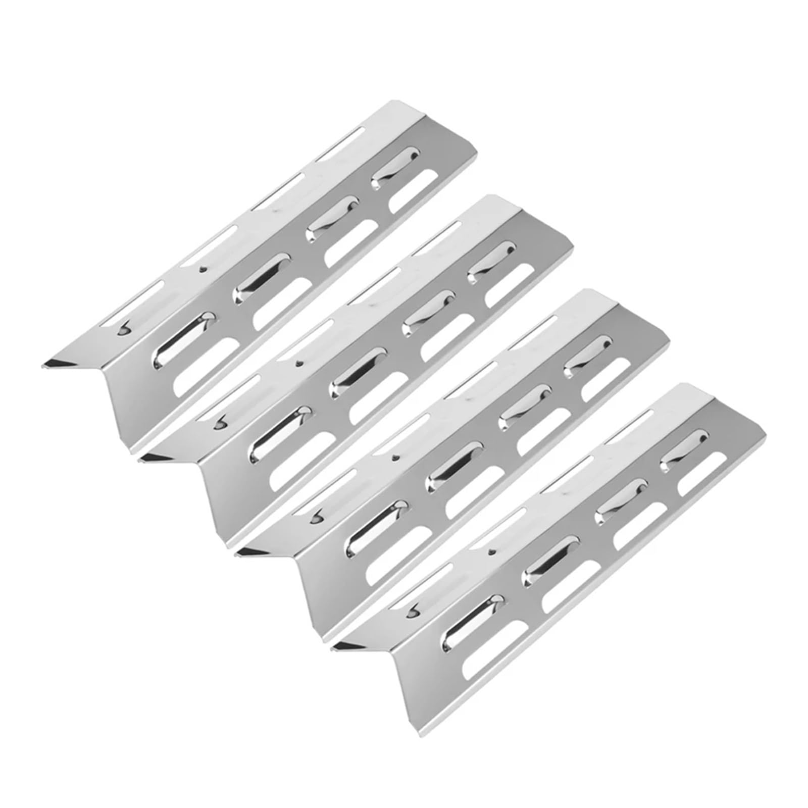 Bruciatore A Gas per Barbecue Pezzo di Ricambio for griglia a Gas con diffusore di Calore in Acciaio Inossidabile da 2/4 Pezzi(2 PCS)