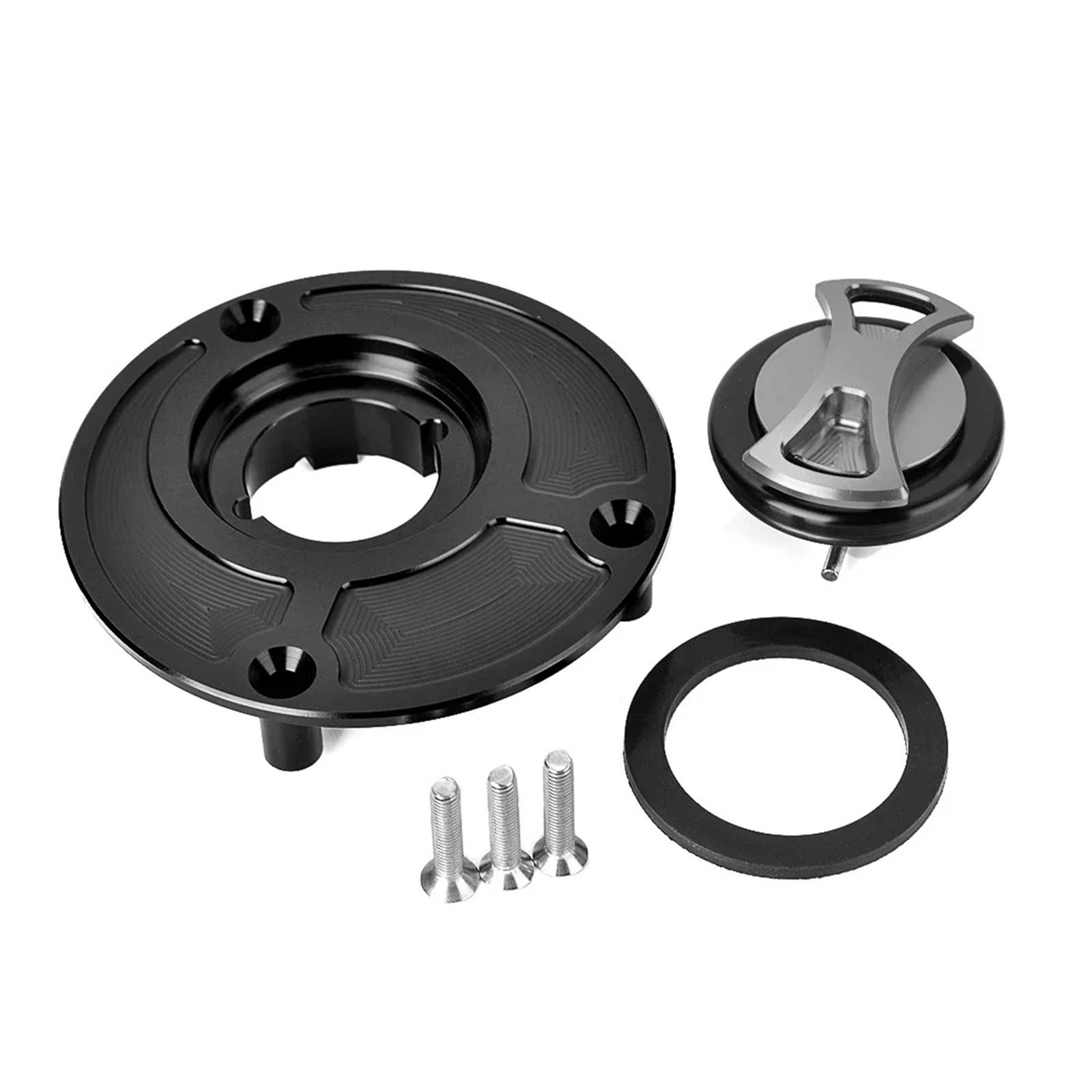 Tappo Serbatoio Tappo Serbatoio Carburante Per Duc&ati Per YAM&AHA Keyless | Tappo Del Serbatoio Resistente Alle Perdite, Facile Da Installare Senza Trapano Per Duc&ati Per YAM&AHA