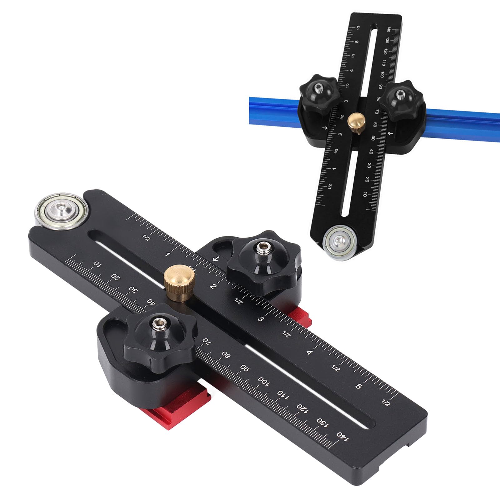 Thin Rip Jig Table Saw Guide For Making Repetitive Narrow Black - View #8