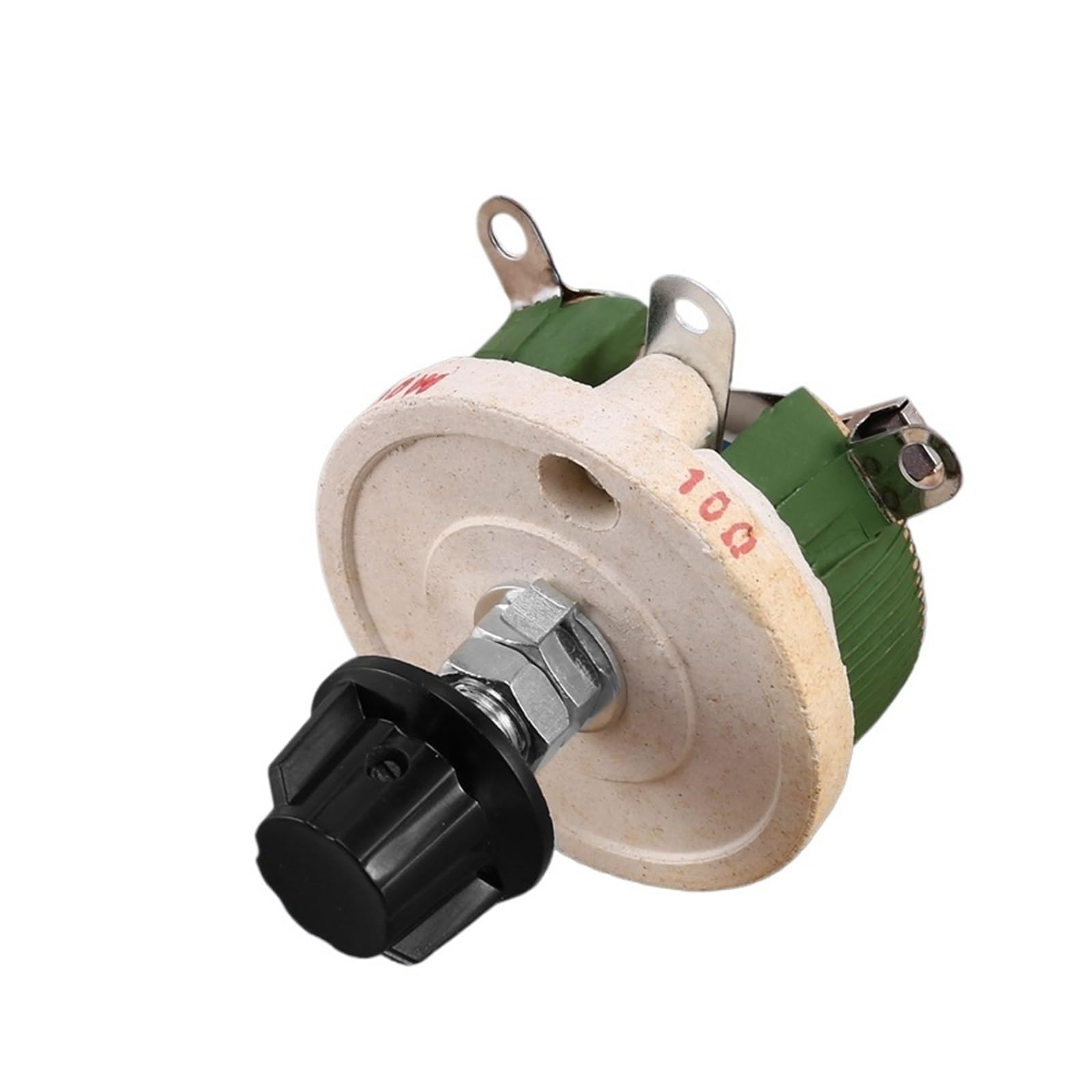Potenziometro in ceramica Reostato con resistenza conica variabile potenziometro ceramico da 1 pz 50 W 10 Ohm