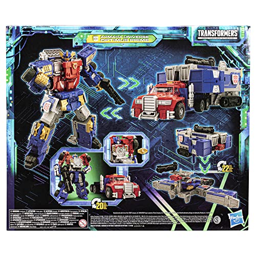 Transformers F6160 Toys Legacy Evolution Commander Armada Universe Optimus Prime Toy, 7.5-Inch, Action Figure thumb #16