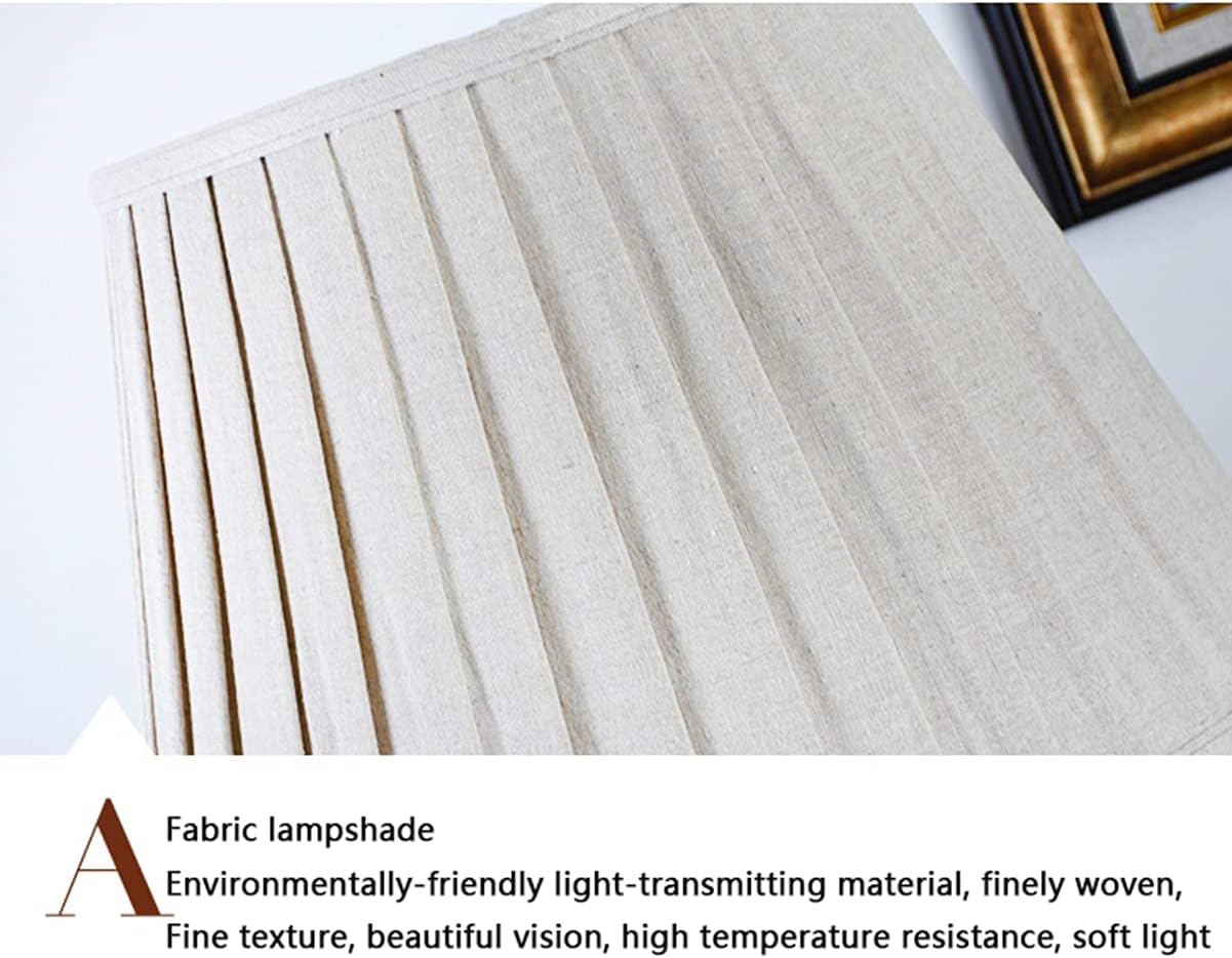 25.6" Modern Gorgeous Ceramic Table Lamp,Retro Table Lamp ​LED Bedside Desk Lamp for Living Room Bedrooms Nightstand Lamps with White Fabric Shade,Yellow