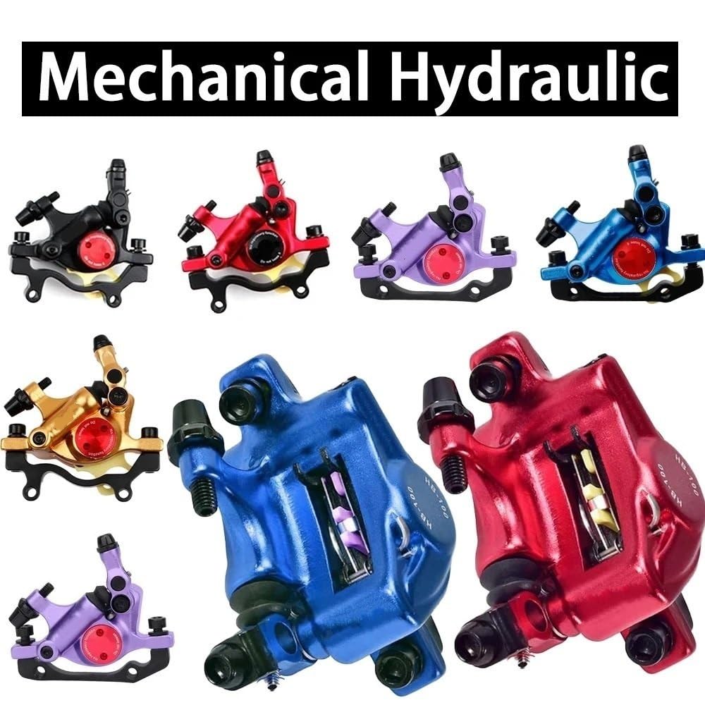 HB100 mechaniczny zacisk hamulca tarczowego 2 zestaw zacisku hamulca tłokowego hydrauliczny rower tylny przedni rower Mtb