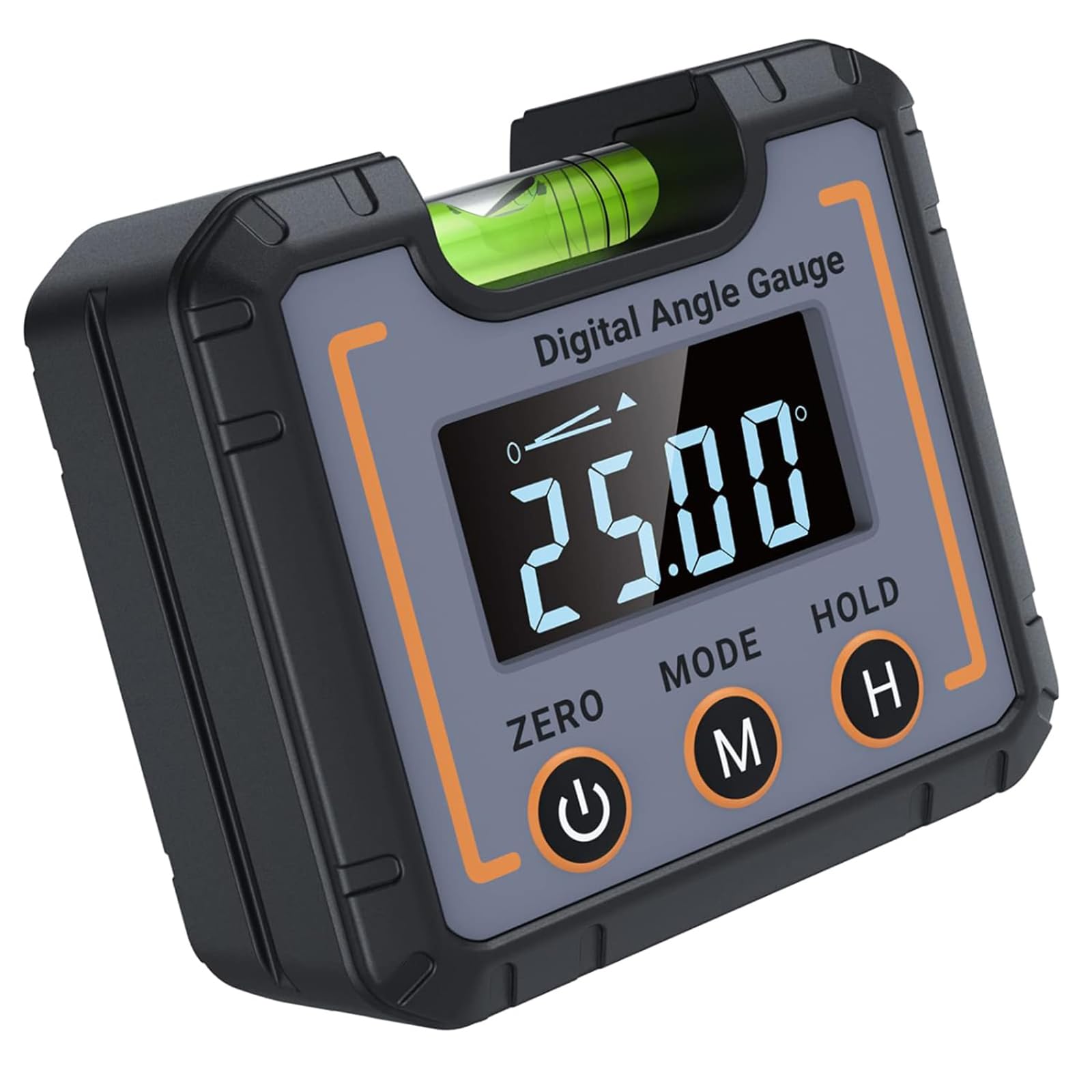 Digital Angle Gauge With Magnetic Base - Dual-Axis Inclinometer For ...