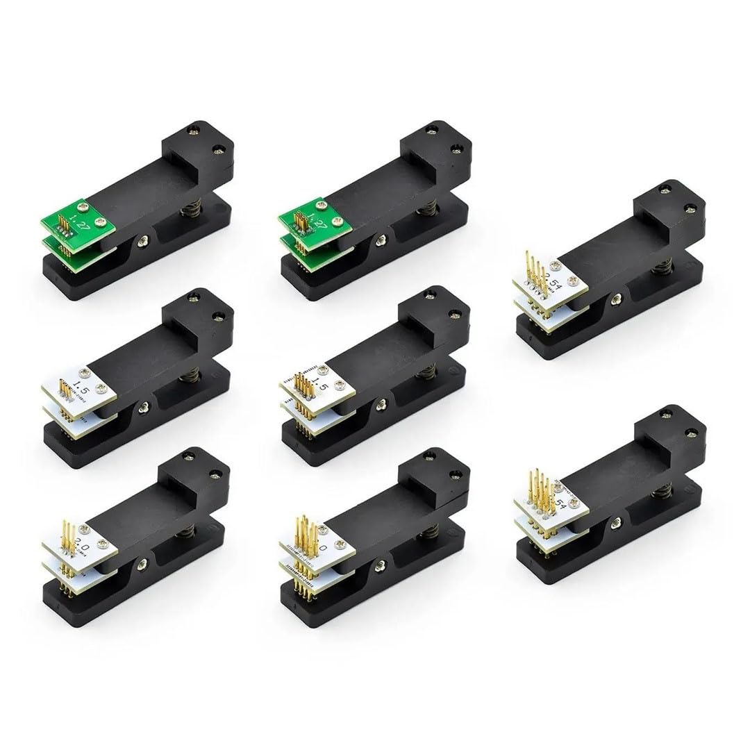 Pince PCB clip fixture pour programmation et téléchargement double rangée 6P