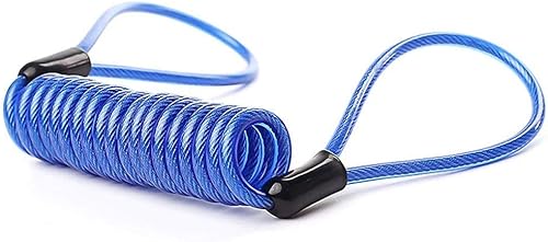 Miniatura 9 de Cable de bloqueo de disco, cable de seguridad de acero de seguridad, cuerda de recordatorio para scooter, motocicleta, motocicleta, vehículo,