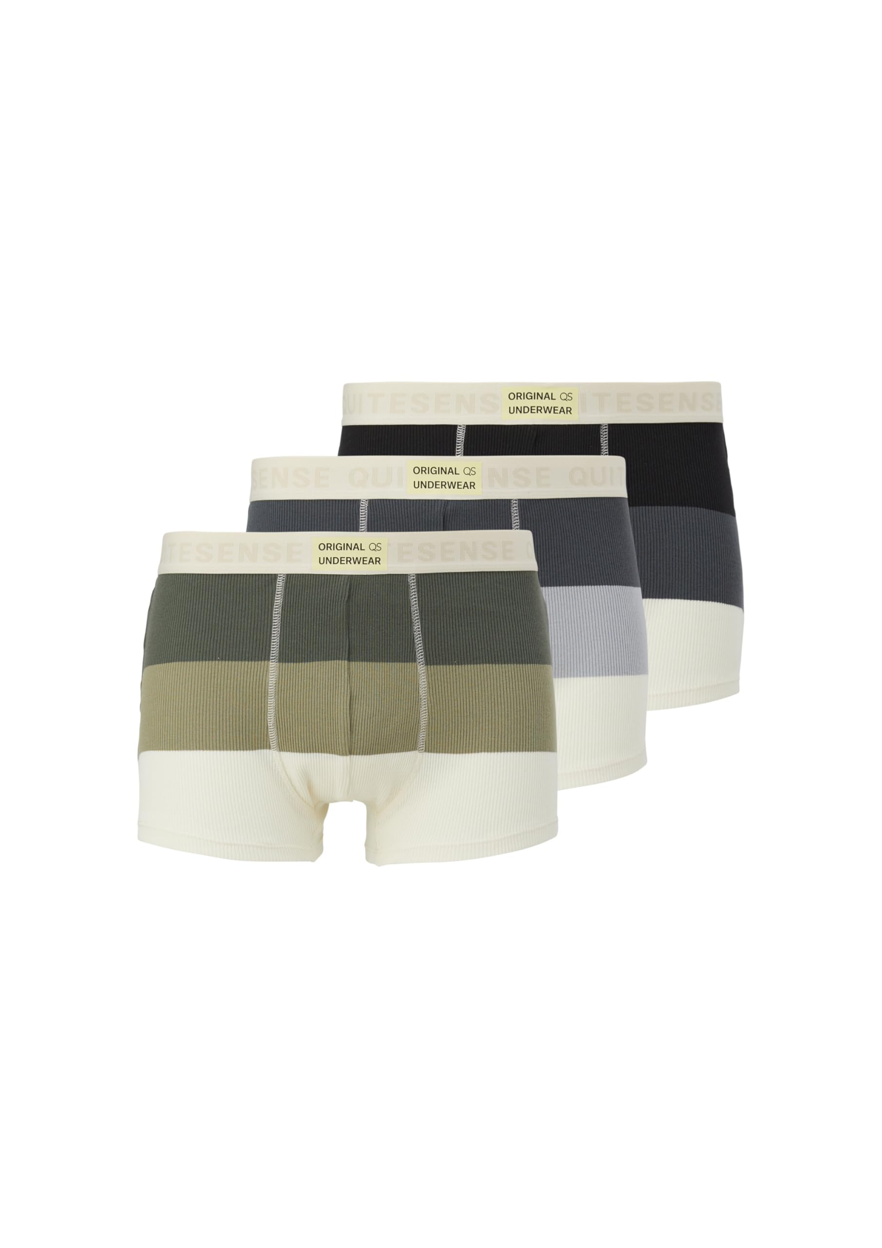 QS Retro-Boxershorts im 3er-Pack