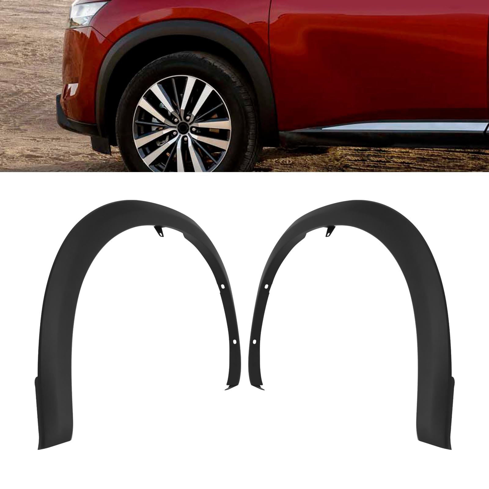 Amazon.com: Front Fender Trim Pair for 2022-2024 Nissan Pathfinder