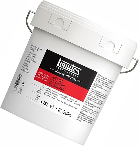 Miniatura 6 de Gel brillante, de la marca Liquitex, Blanco, 32 onza