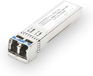 DIGITUS SFP+ Modul - 10 Gbit/s - HP kompatibel - Mini GBIC - für Multimode-Glasfaserkabel - LC Duplex - 850 nm Wellenlänge - 300 m Reichweite - Plug & Play