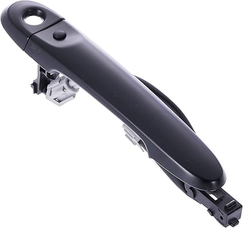 Master Tailgaters Reemplazo de manija de puerta exterior negra para Nissan Cube (2009-2014) con sistema de entrada inteligente, Juke (2011-2015) OE