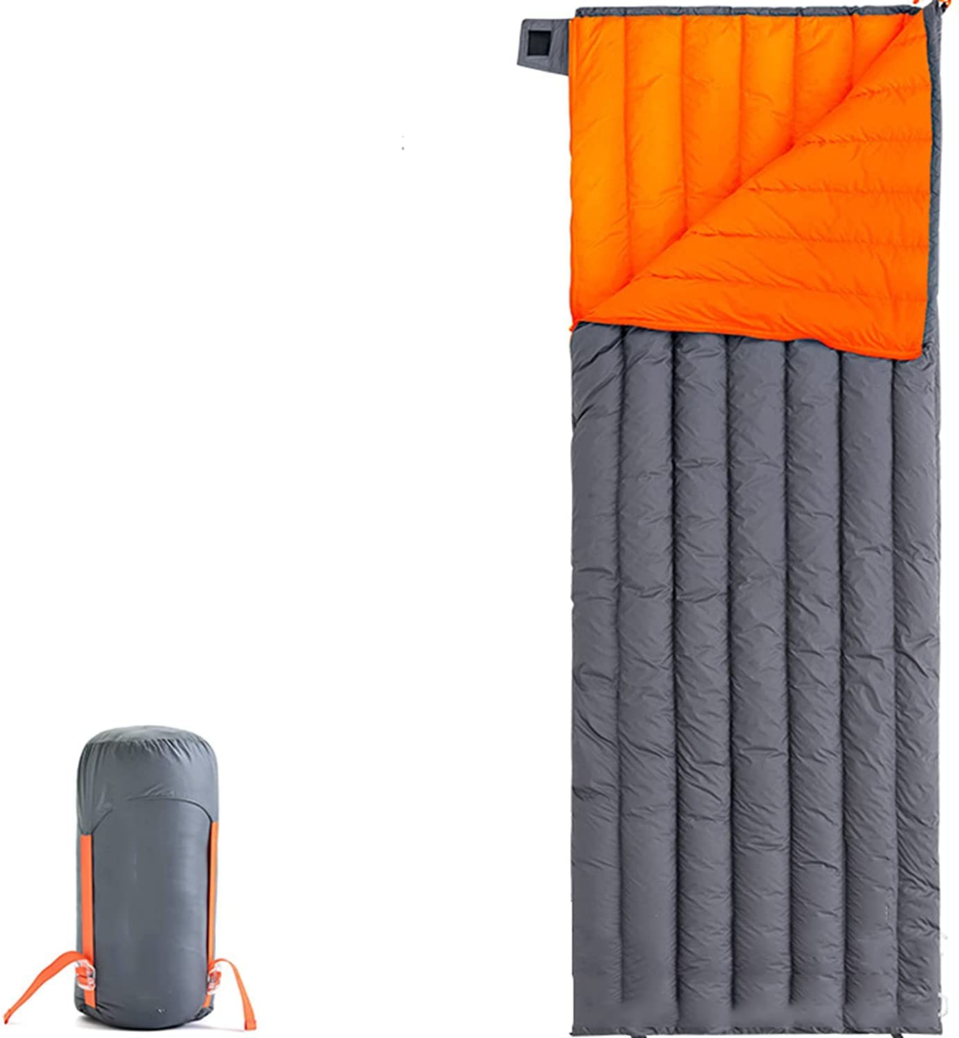 Sleeping Bag for Adults Single Spring Autumn Outdoor Camping Sleeping Bag Lightweight Carry Bag Storage Pockets