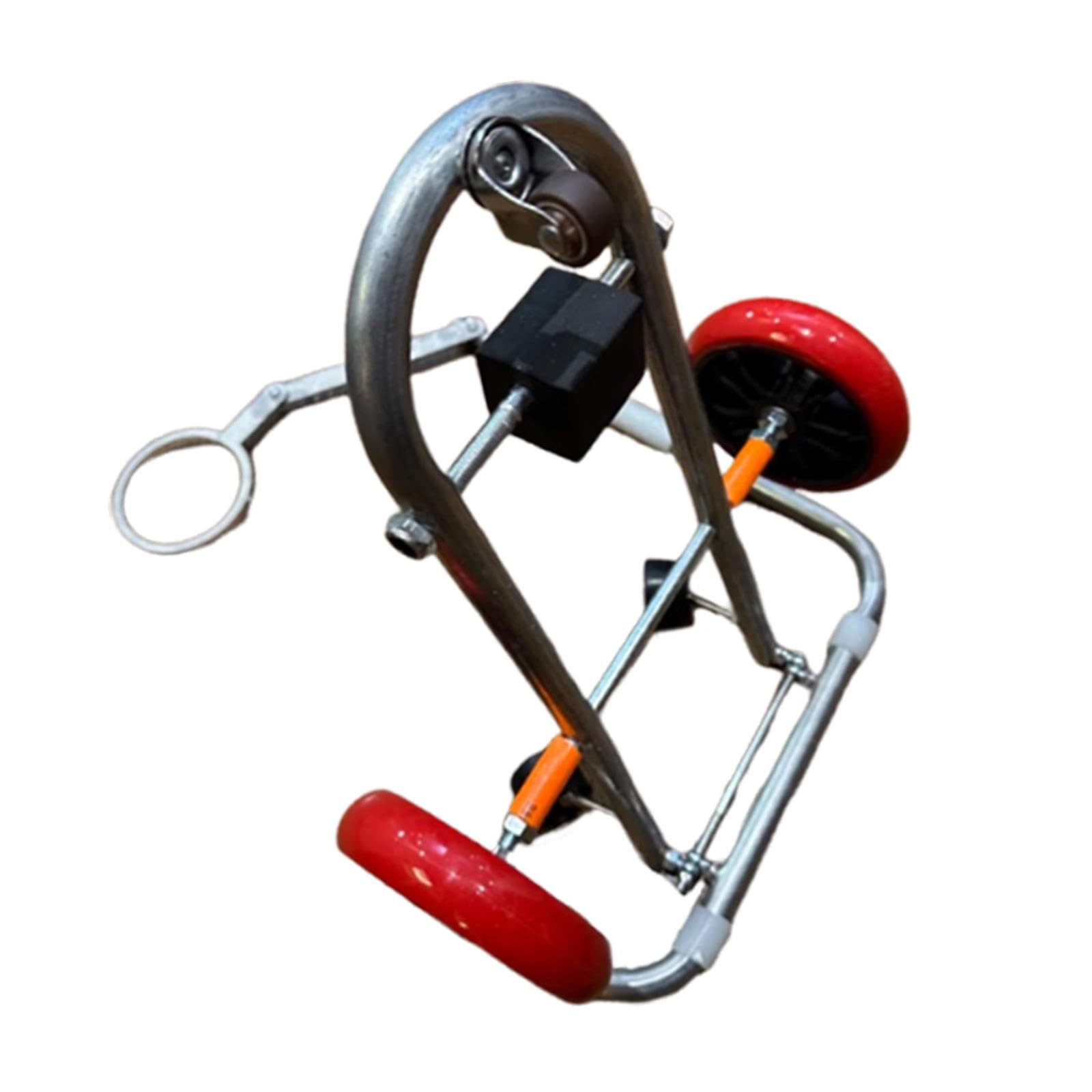 Carrello Sollevatore per WC Portatile, Flessibile, Facile Da Usare E Pieghevole, Ideale per Idraulici.