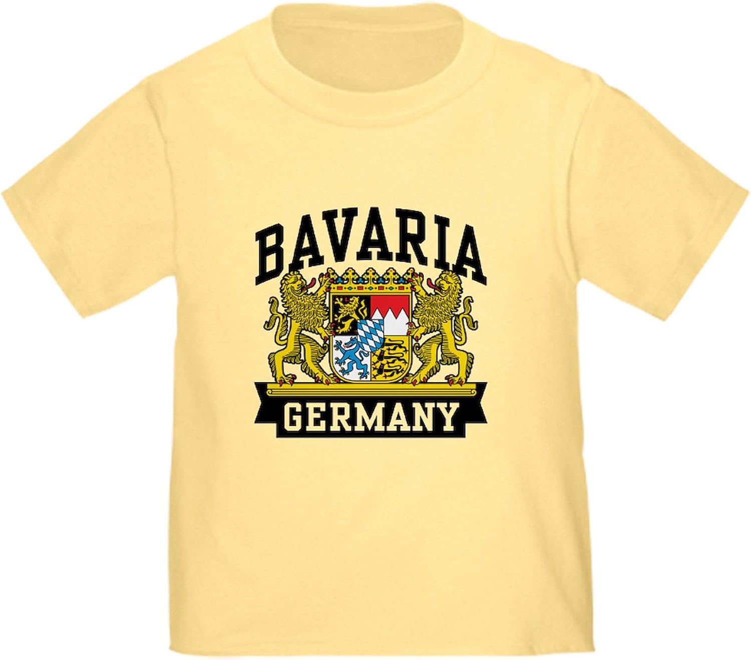 CafePress Bavaria Germany Toddler T Shirt Cute Toddler Graphic Tee, 100% Cotton