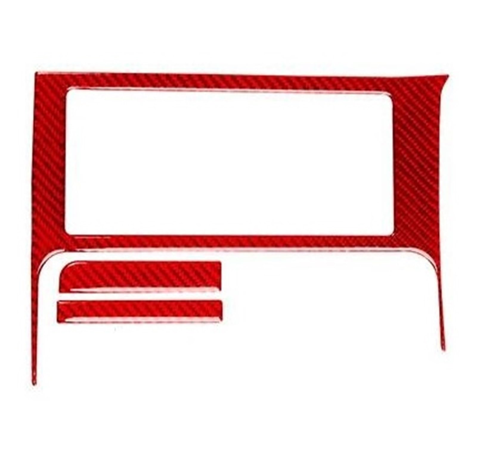 Car Interior Central Conole Per Suzuki Per Grand Per Vitara 06-13 Portabicchieri Scatola Portaoggetti Adesivo Pannello Adesivo Decorativo Protezione Auto Consolle Cover Interni (Size : 1 Red RHD)