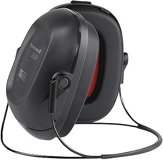 Kaz Ear Muffs,Neckband,Black,22dB