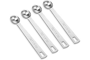 1/4 Teaspoon (1/4 Tsp | 1.25 mL | 1.25 cc) Single Measuring...