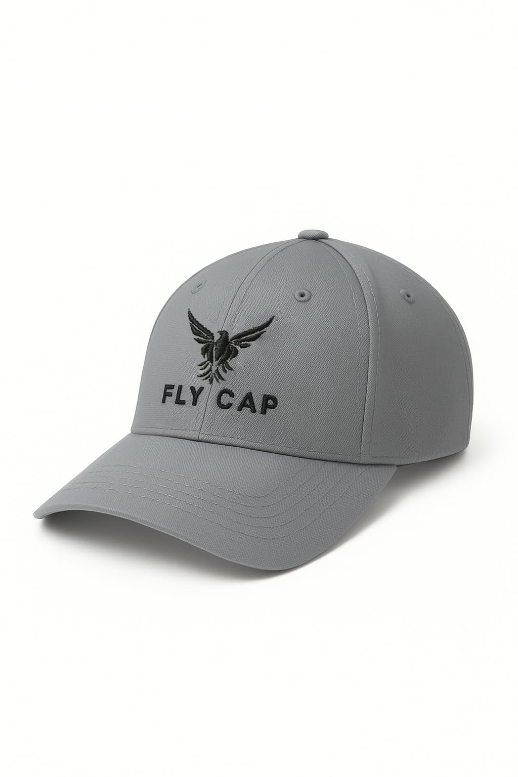 Unisex Sports Cap for Men & Women | Adjustable Strapback | Breathable Gym Cap with Sun Protection Grey-image-36
