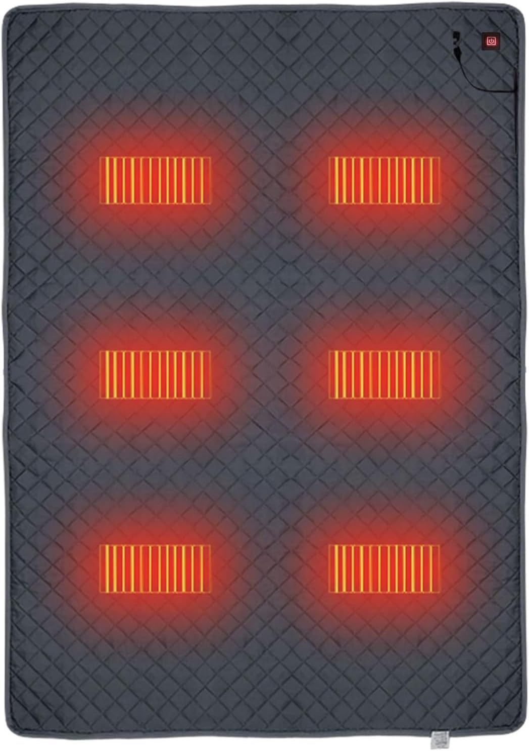 Sleeping Pad for Camping, Camping Heated Sleep Bag Pad Heated Sleep Bag Liner Outdoor USB Heating Sleep Mat for Home Offices Car Fishing