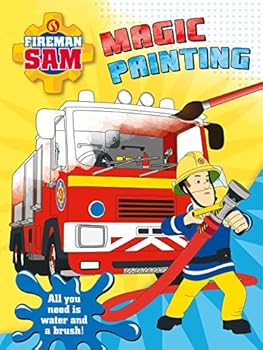 Paperback Fireman Sam: Magic Painting Book