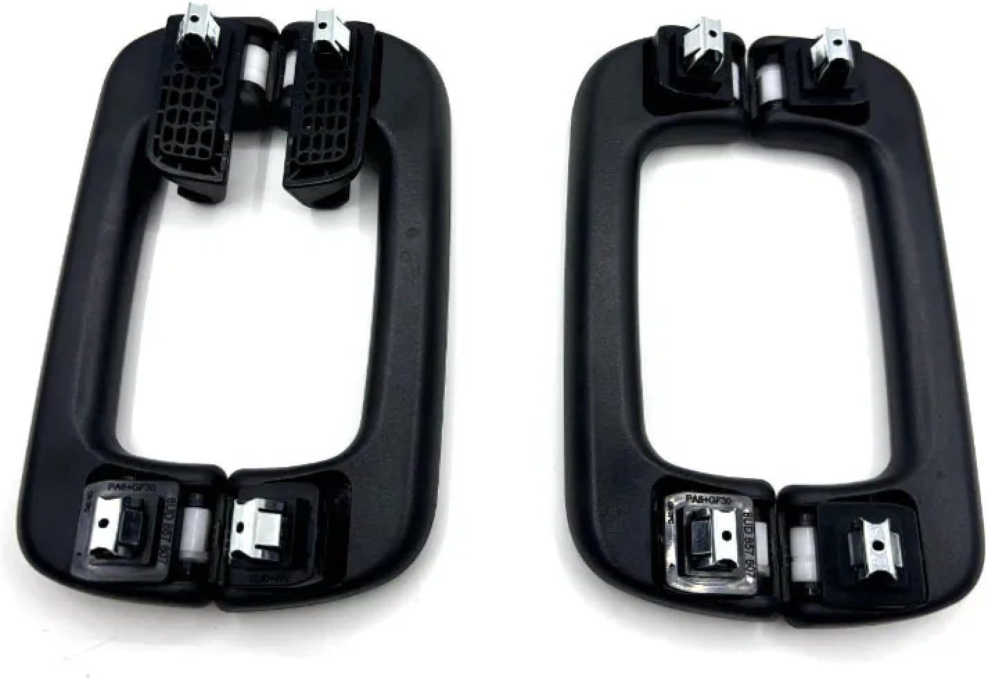Black Interior Front Rear Roof Grab Handle 8K0857607/8K0857608,Interior Grab Handles for Audi A3 A5 A4 A6 Q7 Q3 Q5 S4 S5 B8 (Back Left)